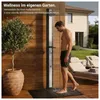 NovaTerra Solardusche 60L schwarz/silber inkl. Bodenelement Produktbild-Vorschau 5