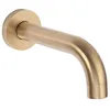 A close-up studio shot of a gold-colored faucet spout. Podgląd zdjęcia produktu