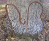 2er-Set Gartenstab m. Haken Laternenhaken u. Doppelspieß Produktbild-Vorschau 2
