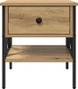 Table de chevet 2 pcs chêne artisanal 40 x 42 x 45 cm Voir les images du produit 6