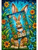Puzzle 1000 elementów Enjoy – Króliczek w ogrodzie Podgląd zdjęcia produktu 4