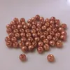 Sklenené korálky - typ 'round' - 20g - 4 mm - ružové zlato Náhľad obrázku produktu 1