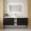 RODAN | Mobile Sottolavabo - Nero e Bianco - 140 cm - Con Anteprima dell’immagine prodotto 4
