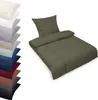 Bettwäsche Set 200x220 +2x 80x80cm100% RENFORCE Baumwolle Produktbild-Vorschau 1