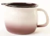 kubek emaliowany z dzióbkiem średnica 10cm 0,8l CAPUCCINO Podgląd zdjęcia produktu 1
