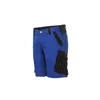 A pair of blue and black work shorts shown against a white background. Produktbild-Vorschau