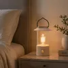 Camping-Tischlampe/Laterne Darcy - beige - 24 cm - dimmbar Produktbild-Vorschau 3