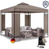 Casaria Gazebo Lorca Padiglione 3x3m in Metallo Resistente Anteprima dell’immagine prodotto 1
