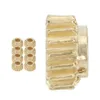 A group of small gears and a larger gear are shown on a white background. Podgląd zdjęcia produktu