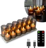 FlinQ wiederaufladbare LED-Teelichter – bewegliche Flamme – Produktbild-Vorschau 9