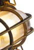 Lampa ścienna i sufitowa złoto/mosiądz owalna IP44 - Podgląd zdjęcia produktu 6
