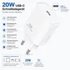 20W USB C Ladegerät Adapter für Apple IPhone 15 16 17 Pro Produktbild-Vorschau 2