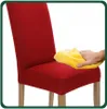 Stuhlhusse 1er Pack - Rot - Universal - Stretch - Bezug für Produktbild-Vorschau 6