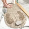 Duschmatte - Beige - 70x39 cm - Rutschfeste Badewannenmatte Produktbild-Vorschau 1