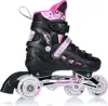 A single inline skate shown from the side against a white background. Produktbild-Vorschau
