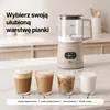 Olvy Electric Milk Frother ze Szkła 4 w 1, 500 W, Podgląd zdjęcia produktu 4