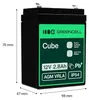 Green Cell AGM42, 2800 mAh, batteria al piombo sigillata Anteprima dell’immagine prodotto 16
