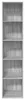 vidaXL Bibliothèque Gris Sonoma 40x30x189 cm Bois composite Voir les images du produit 4