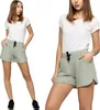 Damen joggingbroek, effen, elastische tailleband, Productafbeelding-voorbeeld 7