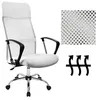 CASARIA ergonomischer Bürostuhl hohe Rückenlehne Weiß Produktbild-Vorschau 4