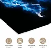 MuchoWow® Poster Weltkarte - Blau - Schwarz 180x120 cm - Produktbild-Vorschau 2