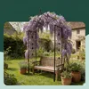 Relaxdays Rosenbogen, Metall, Torbogen Garten, HxBxT: 250 x Produktbild-Vorschau 2