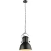 Globo Lighting lampada a sospensione in metallo nero opaco, Anteprima dell’immagine prodotto 1