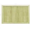 Cancelli da giardino 2 pezzi 300 x 100 cm Legno di pino Anteprima dell’immagine prodotto 8