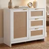 Commode HWC-P50, armoire buffet haut, tiroirs, compartiment Voir les images du produit 1