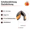 Scheibendichtung für Wodtke Dance Kaminofen Flachdichtung Produktbild-Vorschau 3
