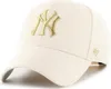 47 Brand Snapback Cap MLB Metallic New York Yankees natural Produktbild-Vorschau 1