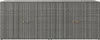 vidaXL Zahradní skříň šedá 198x55,5x80 cm Poly ratan Náhled obrázku produktu 3