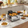 HOMCOM Friteuse met een inhoud van 5 liter, instelbare Productafbeelding-voorbeeld 2