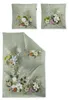 Irisette Mako-Satin Bettwäsche Wave 8711 grün 135x200 cm + Produktbild-Vorschau 2
