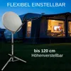 PremiumX BASIC Dreibein Stativ Stahl 120cm Ø 35mm Tripod Produktbild-Vorschau 5