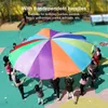 Giocattolo per bambini con paracadute 4 colori e 8 maniglie Anteprima dell’immagine prodotto 7