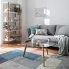 home24 Couchtisch - Glas / Eiche Massiv Produktbild-Vorschau 2