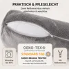 Nackenrollen Bezug 2er Set 15x40 cm – Nackenmassagekissen Produktbild-Vorschau 5