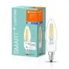 4 x Ledvance LED Filament Smart+ Kerze 4W = 40W E14 klar Produktbild-Vorschau 2