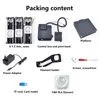 A collage of images showing the various components included in the packing content of a 3D printer. Produktbild-Vorschau