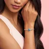 Pandora 797012ENMX Charm Blue Wellen Sterling Silber Produktbild-Vorschau 6