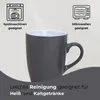 Set di 4 tazze da caffè in ceramica da 340 ml, tazze da tè Anteprima dell’immagine prodotto 3