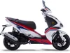 Motorroller Striker 125ccm 85 km/h, Euro 5+, weiß, GT Union Produktbild-Vorschau 2