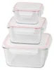 Contenitore MagicHome, set 3 pz, in vetro, vetro, quadrato, Anteprima dell’immagine prodotto 1