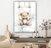 MuchoWow® - Leinwandbilder - Bär - Baby - Tier - Kinder, Produktbild-Vorschau 7