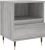 vidaXL Nachttisch Grau Sonoma 40x35x50 cm Holzwerkstoff Produktbild-Vorschau 2