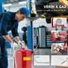 HOMCOM Récupérateur de vidange d'huile usagée 80 L, hauteur Voir les images du produit 7