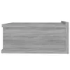 vidaXL Wiszące szafki nocne 2 szt. Szara Sonoma 40x30x15 cm Podgląd zdjęcia produktu 18