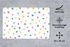 MuchoWow® Mauspad Mousepad Konfetti - Punkte - Muster 27x18 Produktbild-Vorschau 3