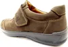 JOMOS Chaussures basses en cuir pour hommes choco, doublure Voir les images du produit 13